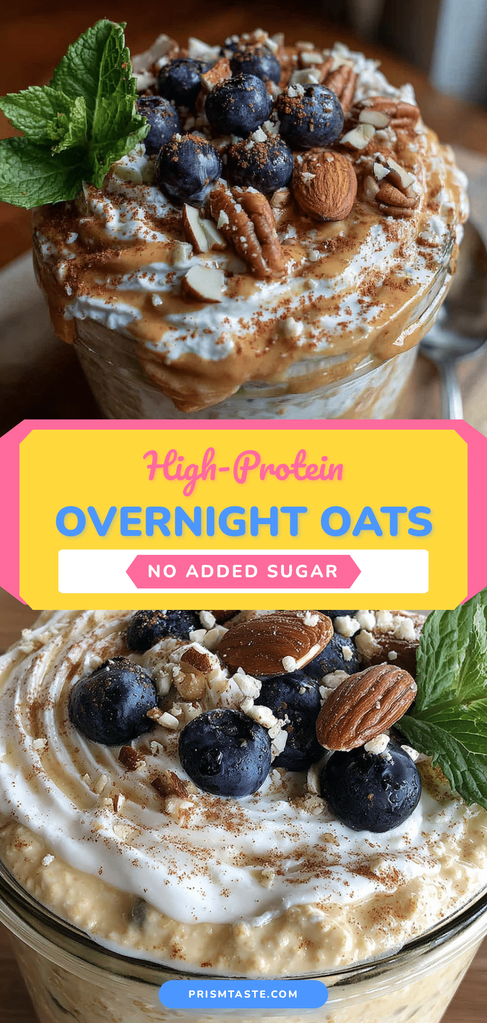quick high-protein overnight oats recipe