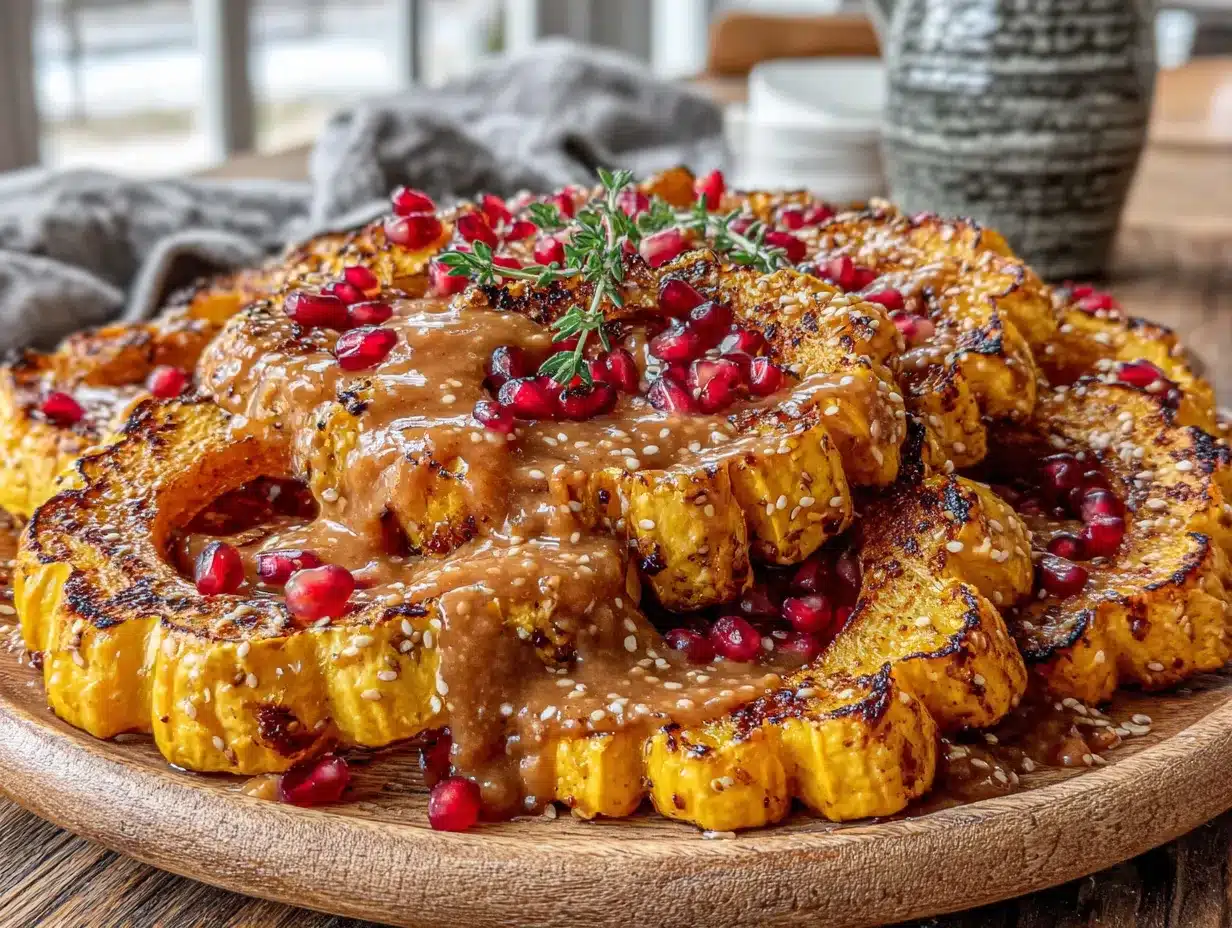roasted delicata squash rings preparation steps