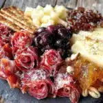 romantic charcuterie board for two - featured image