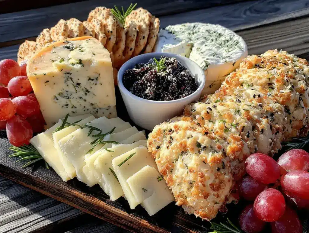 spider web charcuterie board - featured image
