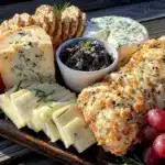 spider web charcuterie board - featured image