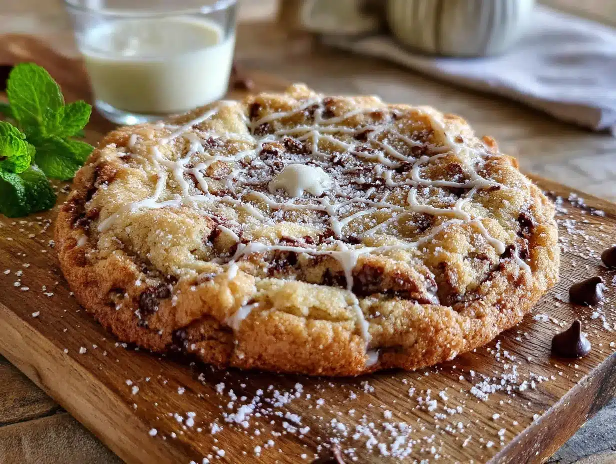 spider web chocolate chip cookies preparation steps