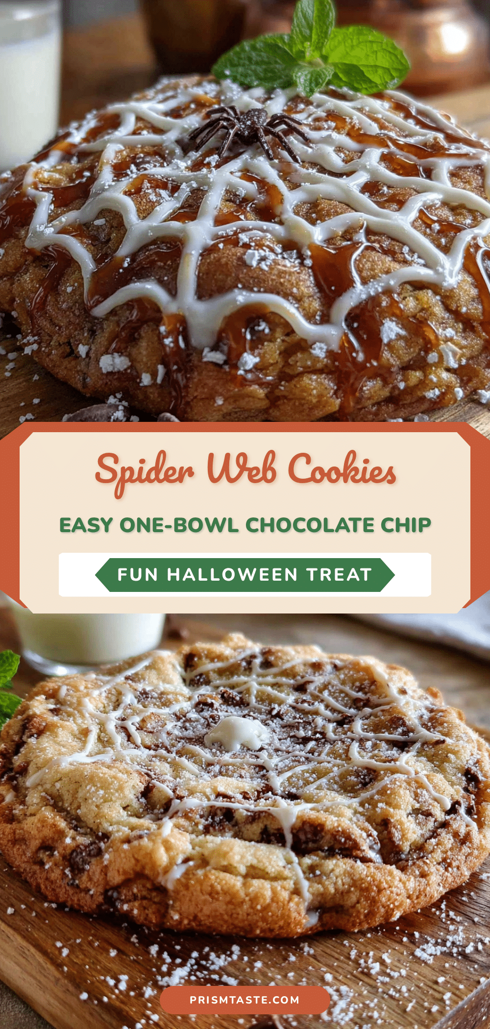 spider web chocolate chip cookies recipe