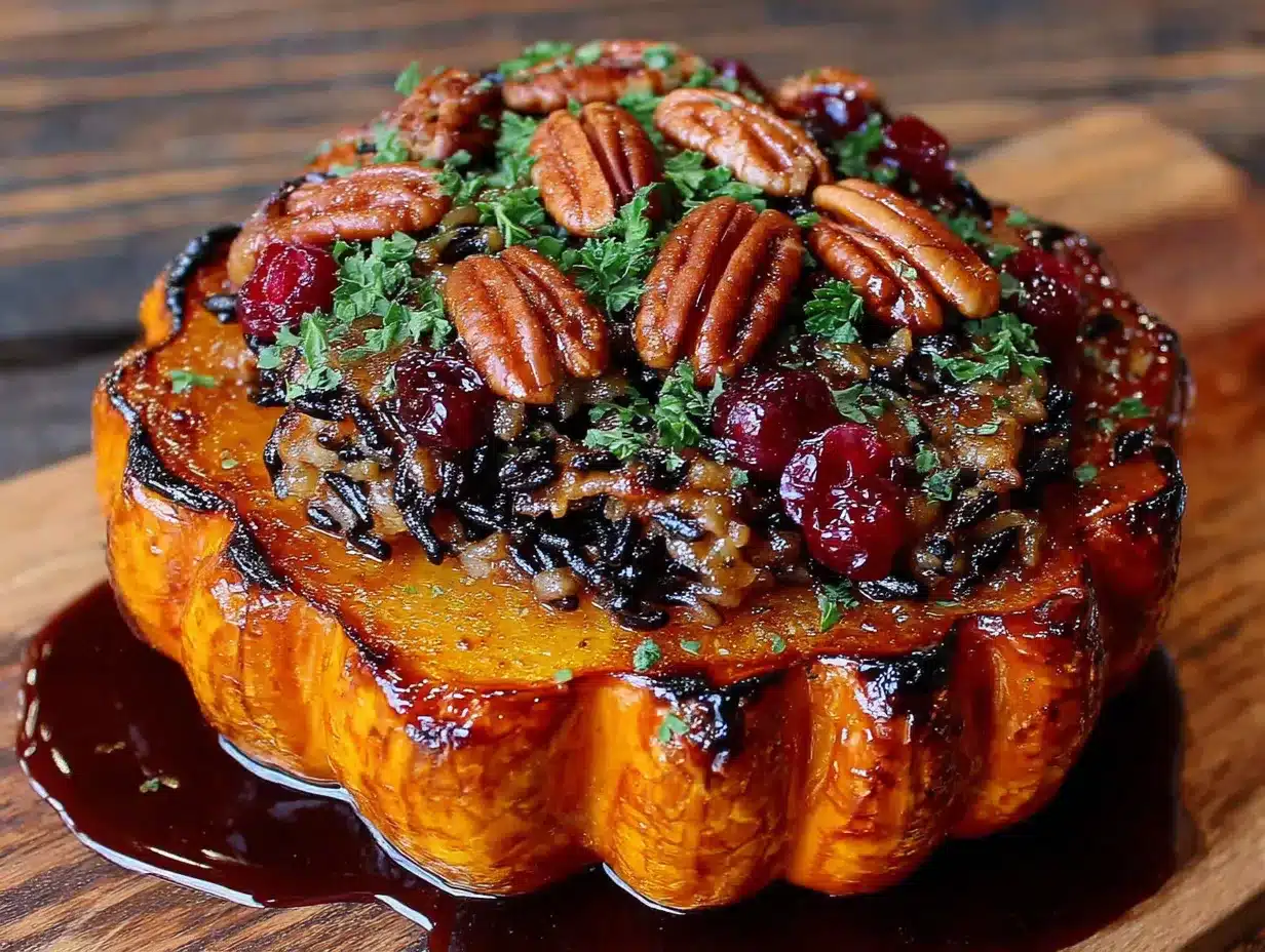 stuffed acorn squash preparation steps