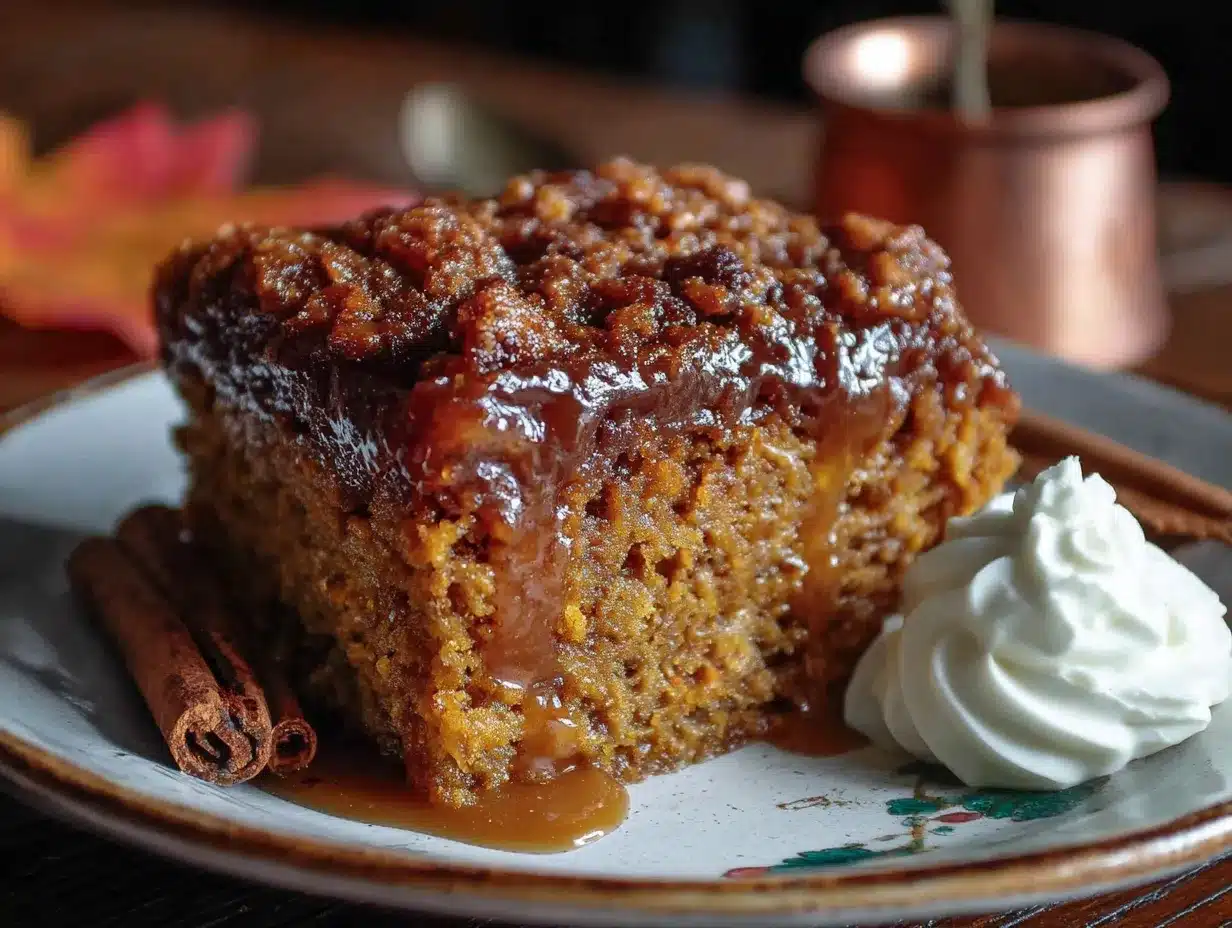 two-ingredient pumpkin dump cake preparation steps