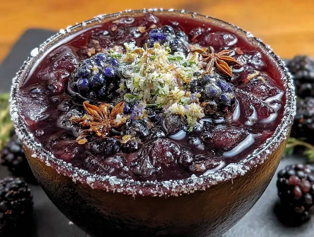 ube witches cauldron punch recipe preparation steps