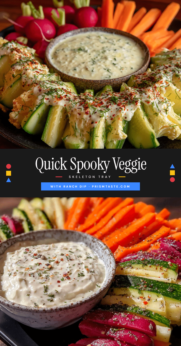 veggie skeleton tray recipe