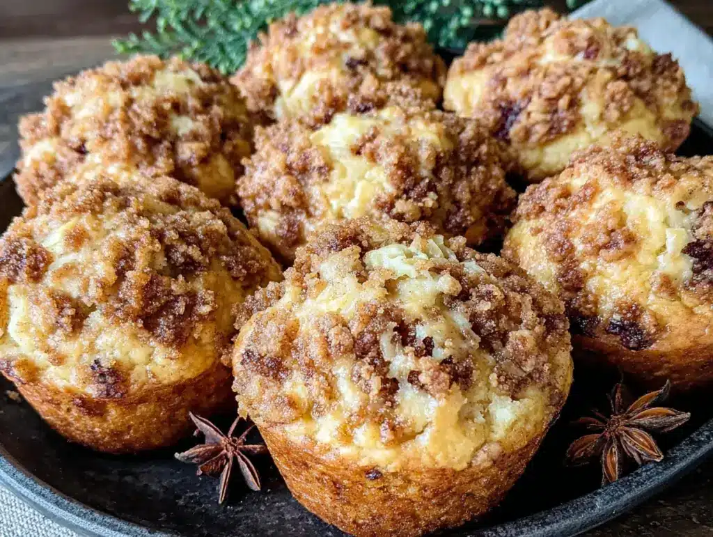 wholesome small-batch pumpkin streusel muffins - featured image