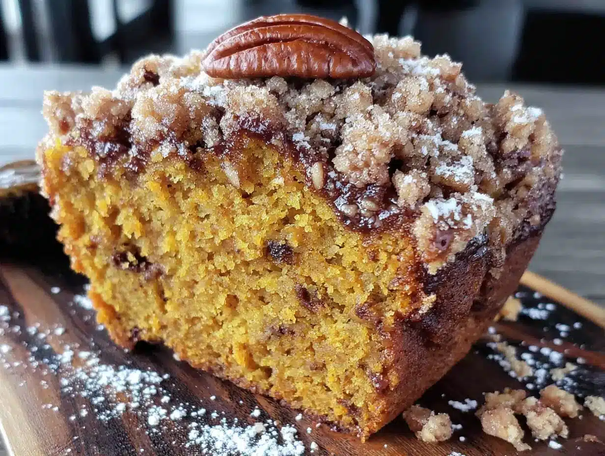 brown butter pumpkin streusel bread preparation steps