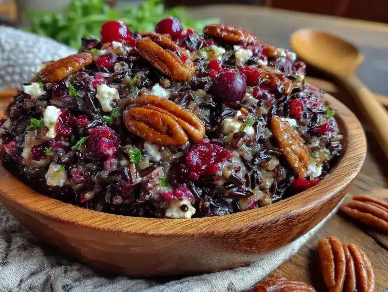 Cranberry Pecan Wild Rice Salad - featured image