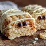 mummy rice krispie treats - featured image