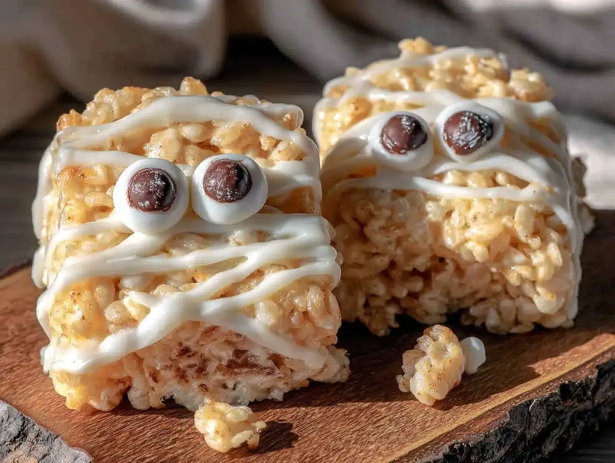 mummy rice krispie treats preparation steps