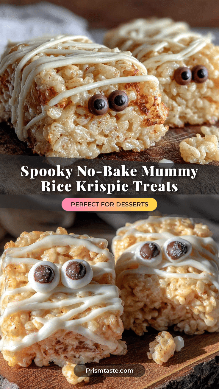 mummy rice krispie treats recipe
