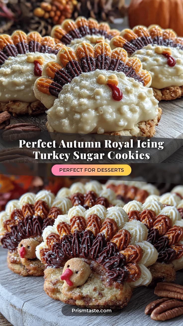royal icing turkey cookies recipe