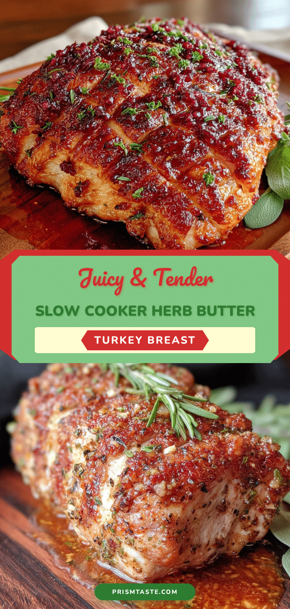 slow cooker herb butter turkey breast recipe